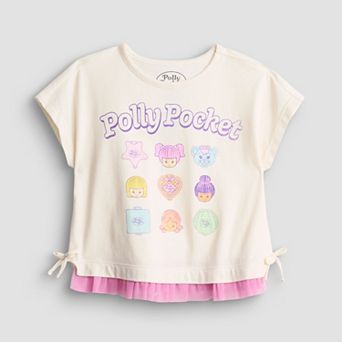 Baby & Toddler Girl Grayson Threads Kids The Label Polly Pocket Dolman Short Sleeve T-Shirt