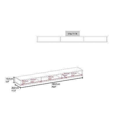Northport Tv Stand, 3 Shelves