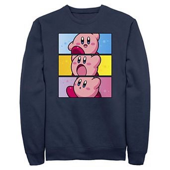 Men's Nintendo Kirby Graphic Fleece Sweatshirt