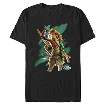 Men's Nintendo The Legend Of Zelda Link's Weapons Graphic Tee