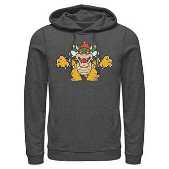 Men's Nintendo Super Mario Bowser Graphic Hoodie