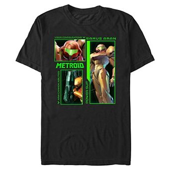 Men's Nintendo Metroid Samus Graphic Tee