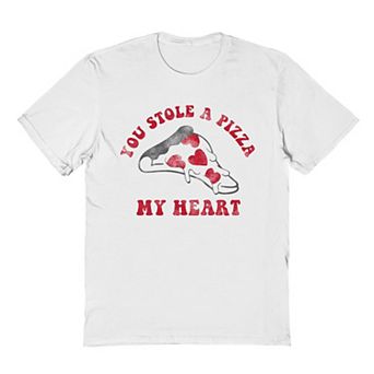 Men's You Stole A Pizza My Heart Valentine's Day Graphic Tee