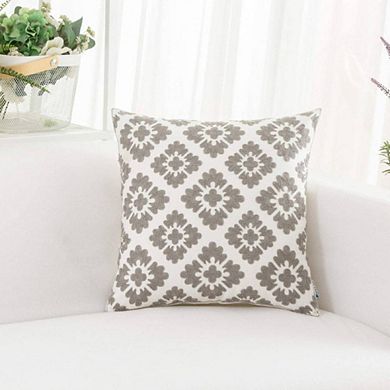2-Piece Geometric Throw Pillow Covers