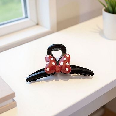 2pcs Bow Hair Claw Clip with Polka Dot Design and Strong Grip