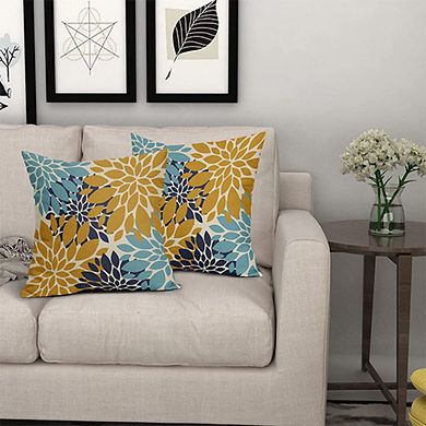 2-Piece Decorative Throw Pillow Covers