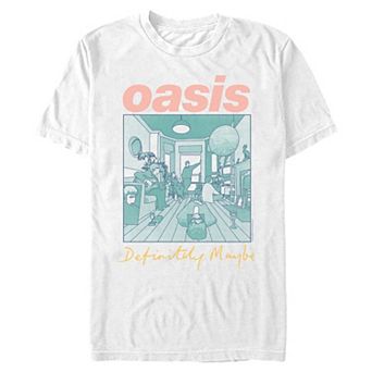 Men's Oasis Definitely Maybe Art Graphic Tee