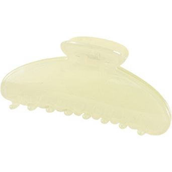 Curved Hair Claw Clip with Smooth Finish and Secure Hold