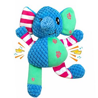 Interactive Dog Squeaky Chew Toys Plush Crinkle Dog Toys Treat Boredom Pet Training Teeth Cleaning