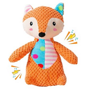 Interactive Dog Squeaky Chew Toys Plush Crinkle Dog Toys Treat Boredom Pet Training Teeth Cleaning