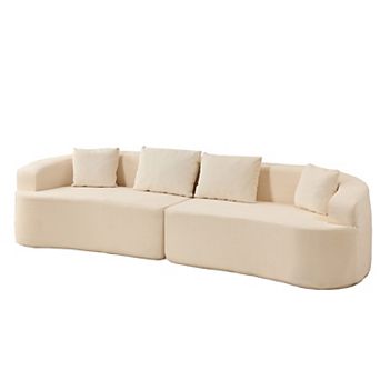 112" Sectional Couches for Living Room
