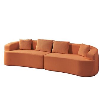 112" Sectional Couches for Living Room