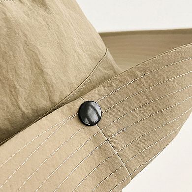 Lightweight Quick Dry Wide Brim Hiking Hat with Adjustable Chin Strap