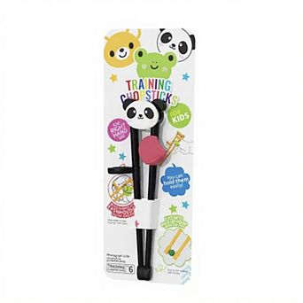 Kids Training Chopsticks Set for Beginners with Easy Grip Design 6 Count