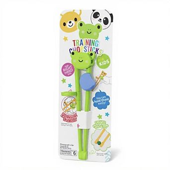 Kids Training Chopsticks Set for Beginners with Easy Grip Design 6 Count