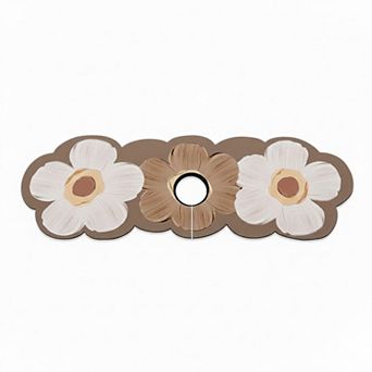 Floral Faucet Mat Sink Splash Guard for Kitchen and Bathroom 4 Pack