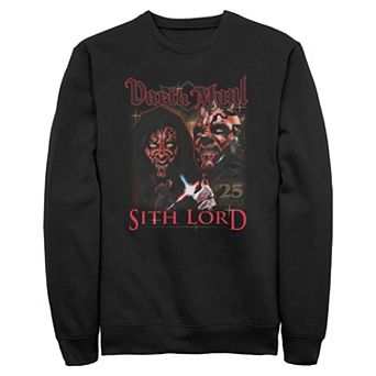 Men's Star Wars Darth Maul Sith Lord Graphic Fleece Sweatshirt