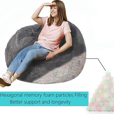 Ultrasoft Corduroy Bean Bag
