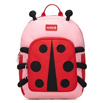 Hurley Critter Backpack With Padded Straps & Multiple Compartments