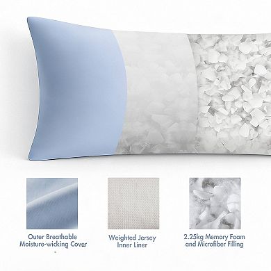 Madison Park Lumi Cooling Body Pillow