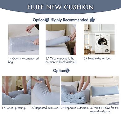 Madison Park Lumi Cooling Body Pillow
