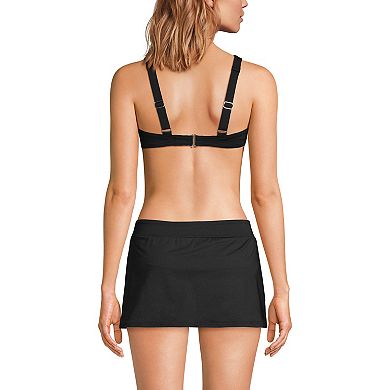 Women's Lands' End DDD-Cup Twist Front Underwire Swim Top