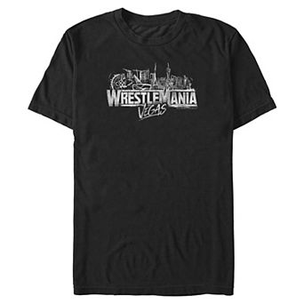 Big & Tall Wrestlemania Vegas Graphic Tee