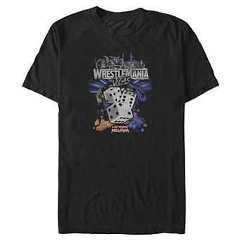 Big & Tall WWE Wrestlemania Vegas Graphic Tee