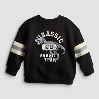 Baby & Toddler Boy Jumping Beans® Relaxed Varsity Crew Sweatshirt