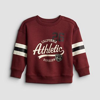 Baby & Toddler Boy Jumping Beans® Relaxed Varsity Crew Sweatshirt