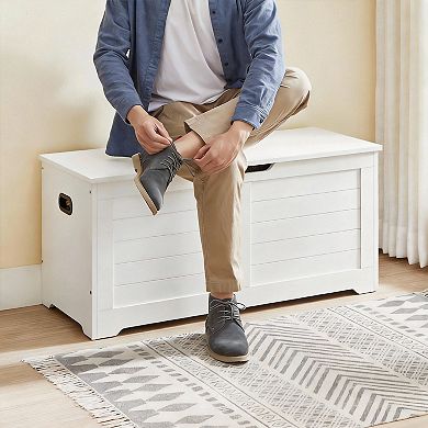 Cloud Storage Bench 39.4"W Safety Hinges 15.7"D 18.1"H