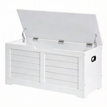 Cloud Storage Bench 39.4"W Safety Hinges 15.7"D 18.1"H