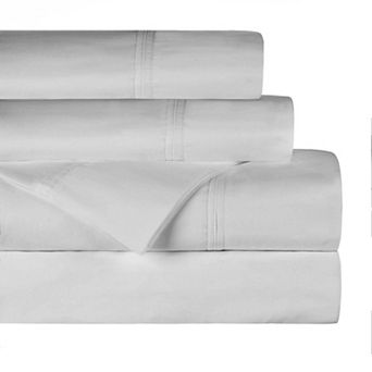 SUPERIOR 300 Thread Count Percale Sheet Set With Pillowcases