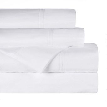 SUPERIOR 300 Thread Count Percale Sheet Set With Pillowcases