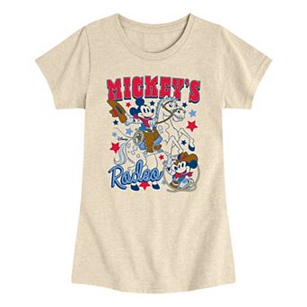 Girls 7-16 Disney's Mickey's Rodeo Graphic Tee
