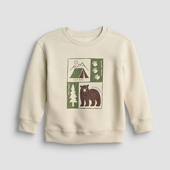 Baby & Toddler Boy Jumping Beans® Fleece Crewneck Sweatshirt