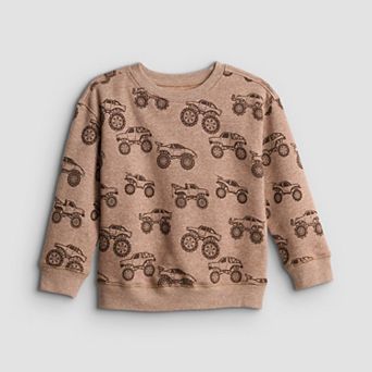 Baby & Toddler Boy Jumping Beans® Fleece Crewneck Sweatshirt