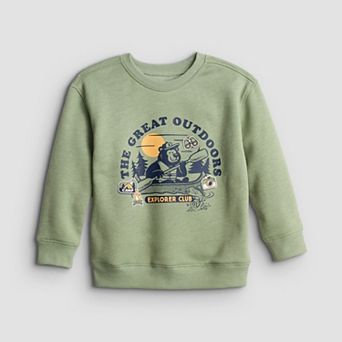 Baby & Toddler Boy Jumping Beans® Fleece Crewneck Sweatshirt