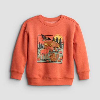 Baby & Toddler Boy Jumping Beans® Fleece Crewneck Sweatshirt