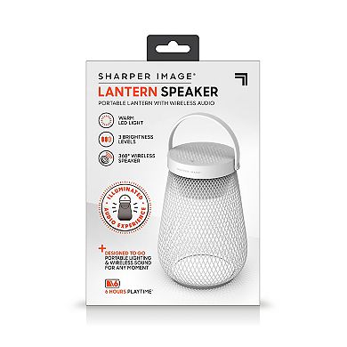 Sharper Image Bluetooth Lantern Speaker