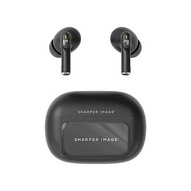 Sharper Image Touch Tone ANC Earbuds with LED Screen
