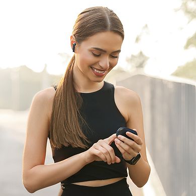 Sharper Image Touch Tone ANC Earbuds with LED Screen