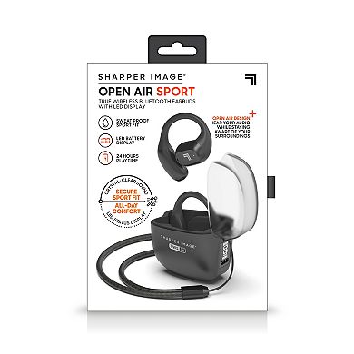 Sharper Image Open Air Sport Bluetooth Earbuds