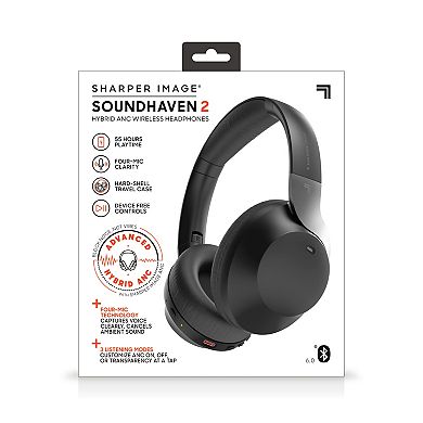 Sharper Image Soundhaven 2 ANC Wireless Headphones