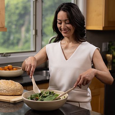 Joyce Chen Lexa 2-Piece 12-Inch Bamboo Salad Bowl Set