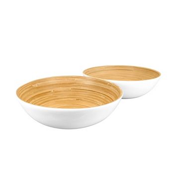 Joyce Chen Lexa 2 pc 12-Inch Bamboo Salad Bowl Set