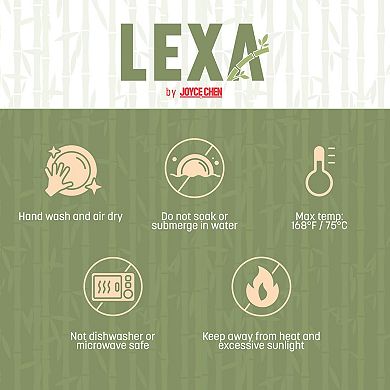 Joyce Chen 12-Inch Bamboo Salad Utensil Set