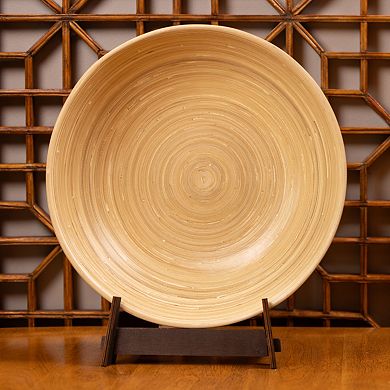 Joyce Chen Lexa 14-Inch Bamboo Salad Bowl