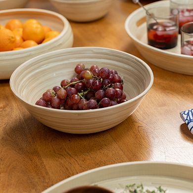 Joyce Chen Lexa 3-Piece Bamboo Bowl Set