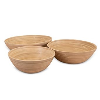 Joyce Chen Lexa 3 pc Bamboo Bowl Set